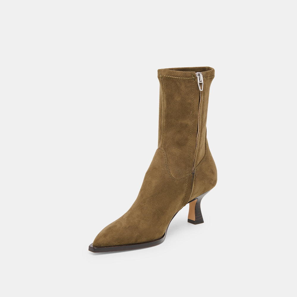 Arya Olive Stella Suede Boots | Women Dolce Vita