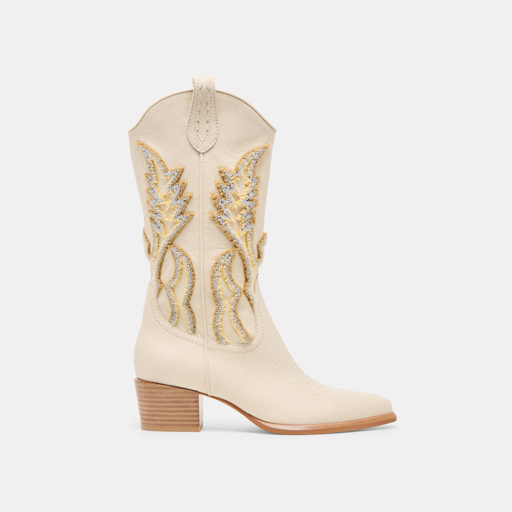 Vila Ivory Leather Boots | Dolce Vita Women