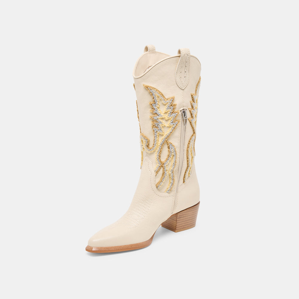 Vila Ivory Leather Boots | Dolce Vita Women