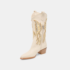 Vila Ivory Leather Boots | Dolce Vita Women