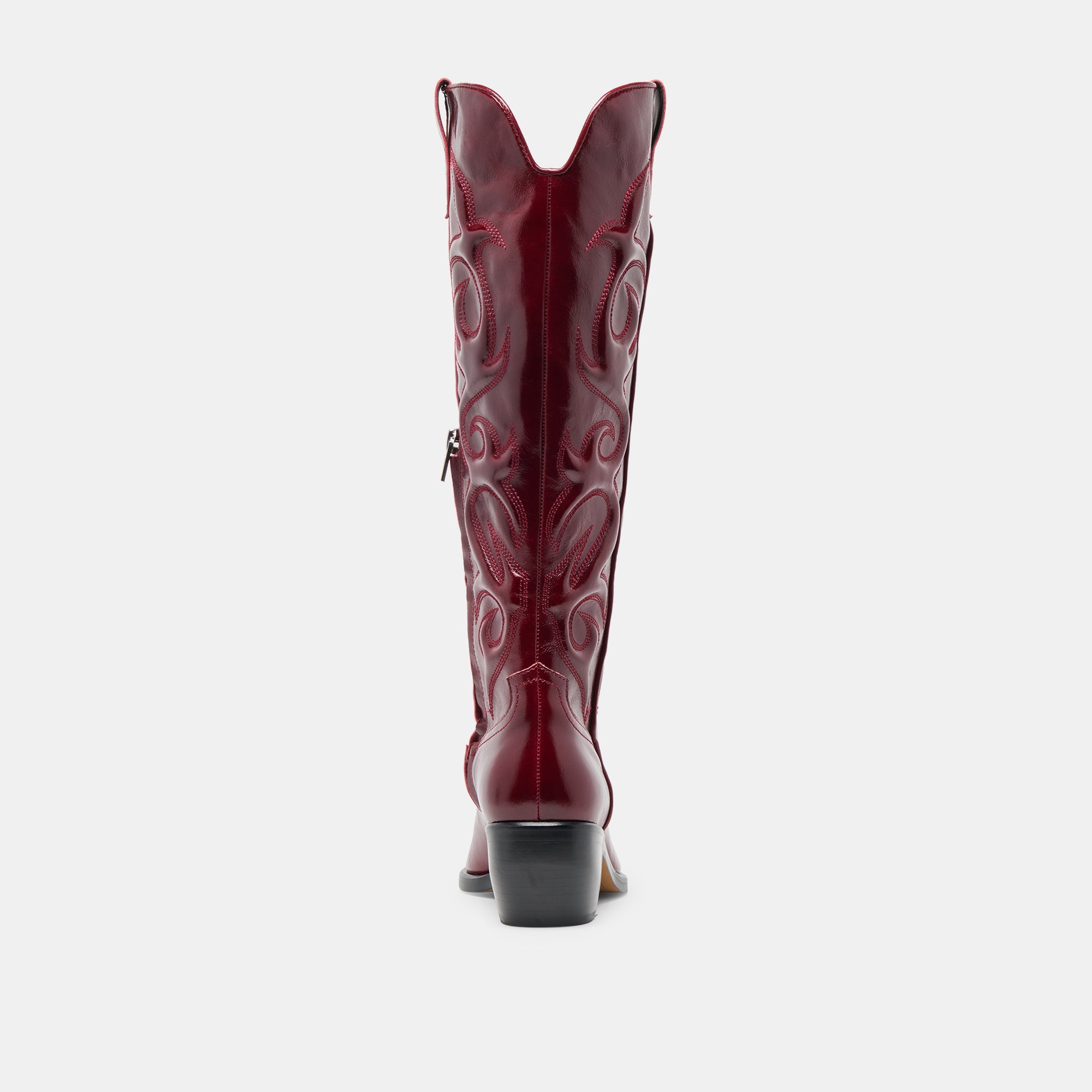 Mirla Oxblood Leather Extra Wide Calf Boots | Dolce Vita Women