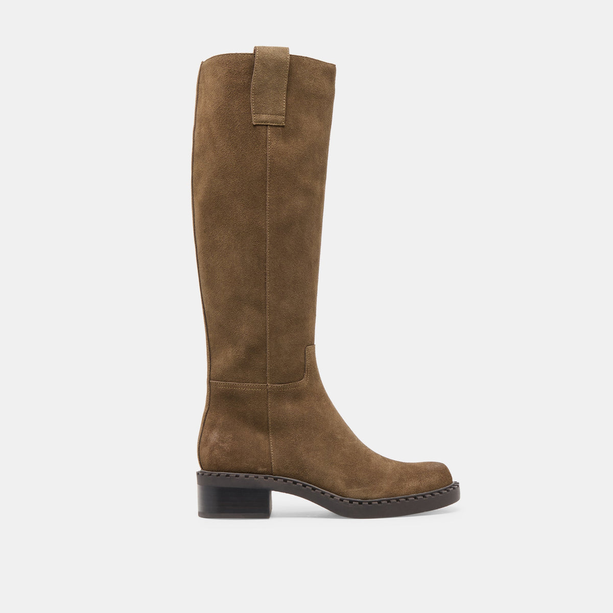 Glory H2O Waterproof Olive Suede Wide Calf Boots | Dolce Vita Women
