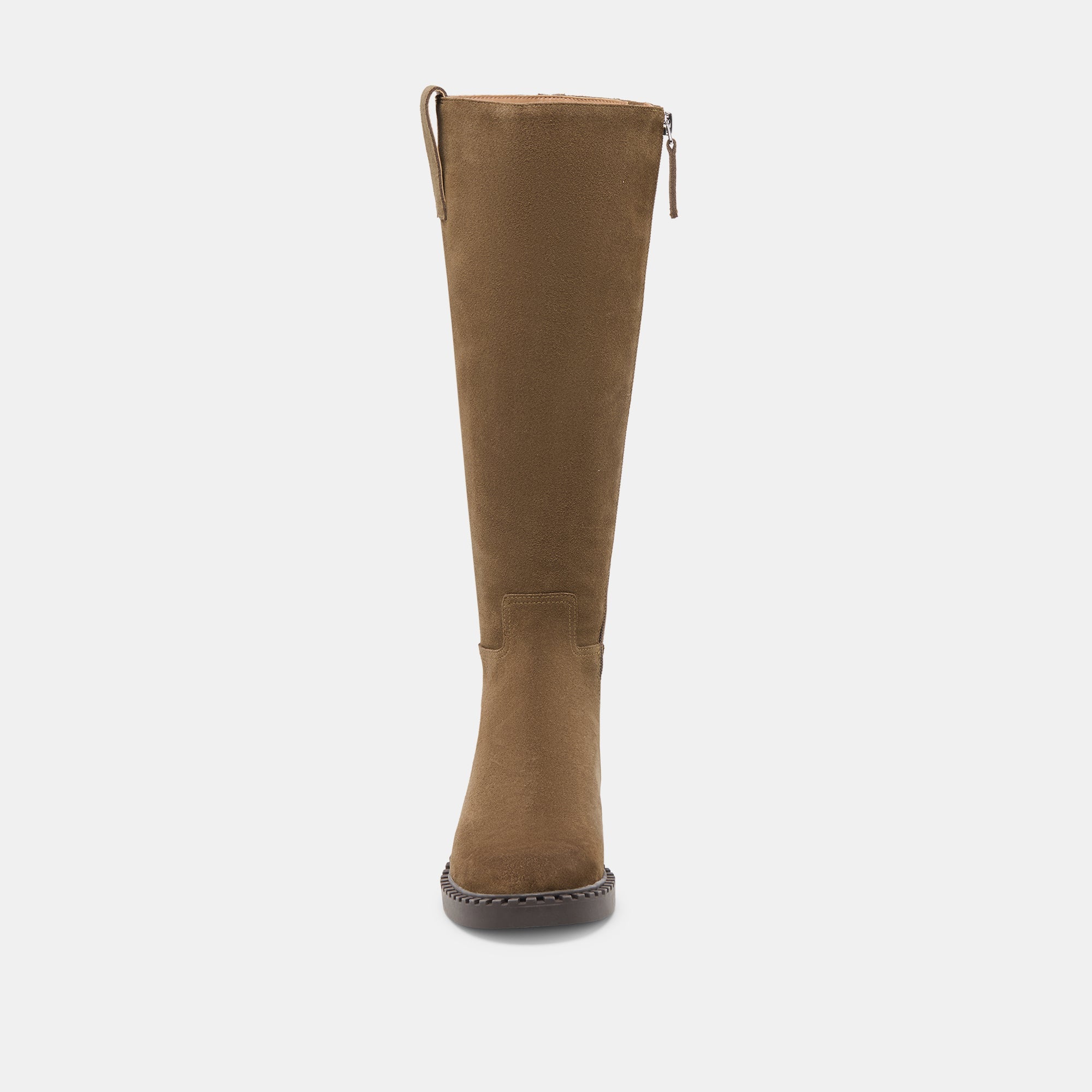 Glory H2O Waterproof Olive Suede Wide Calf Boots | Dolce Vita Women