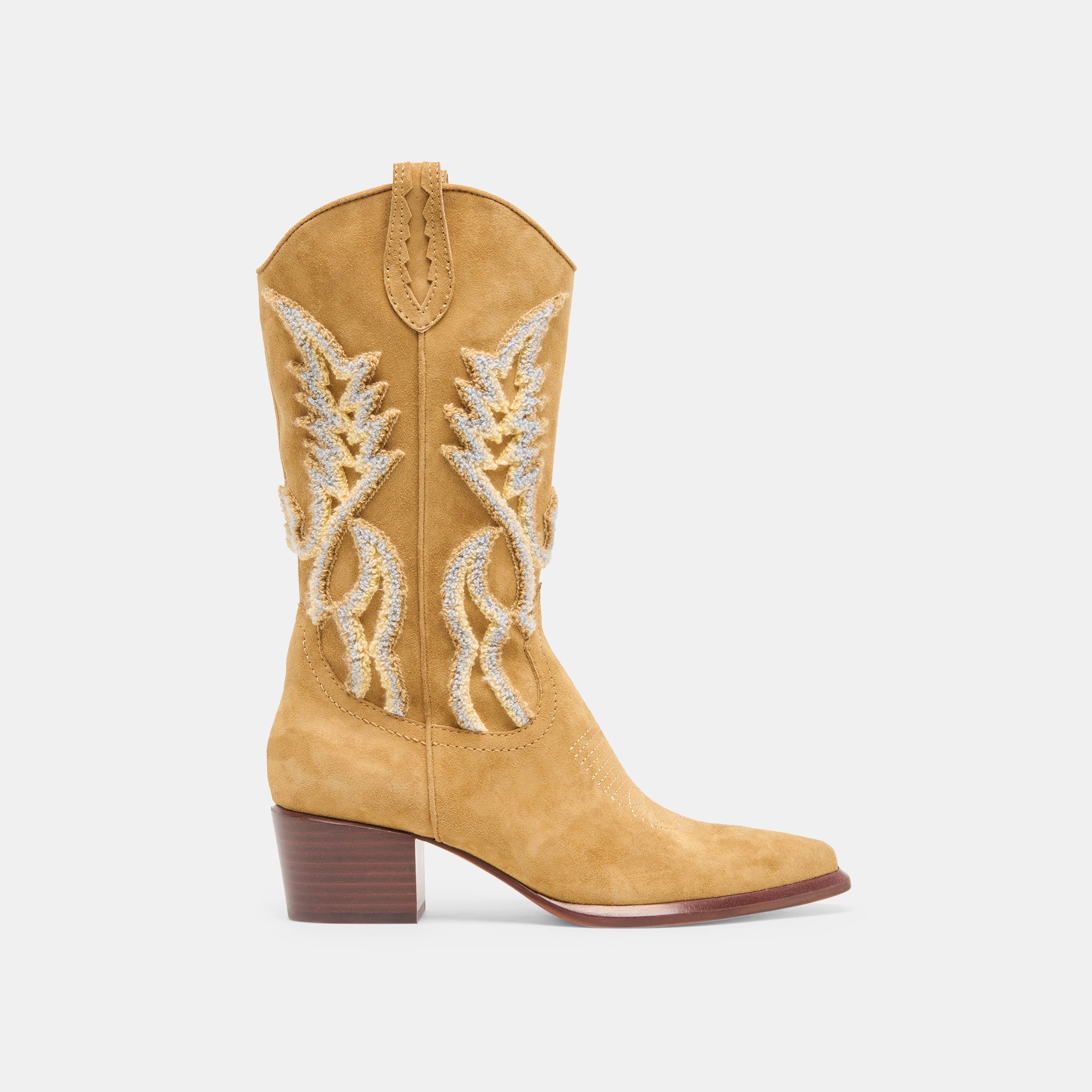 Vila Caramel Suede Boots | Women Dolce Vita