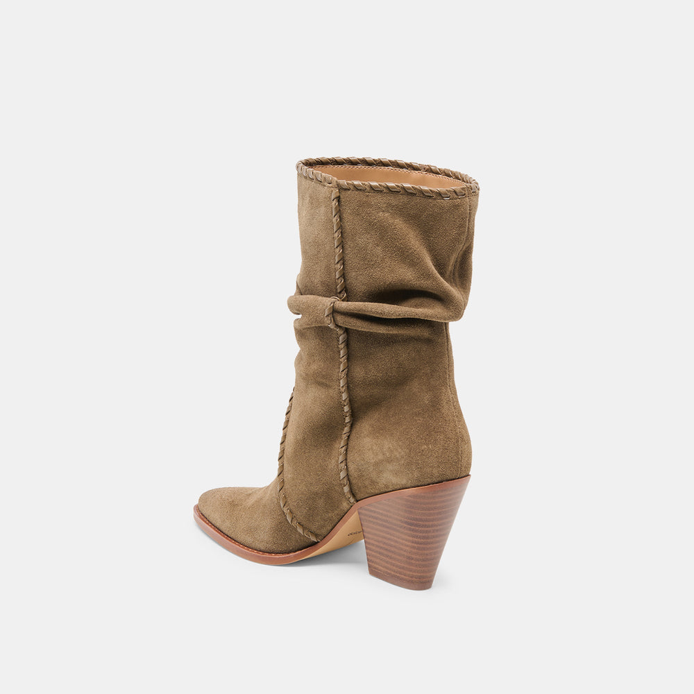 Julith Olive Suede Boots | Women Dolce Vita