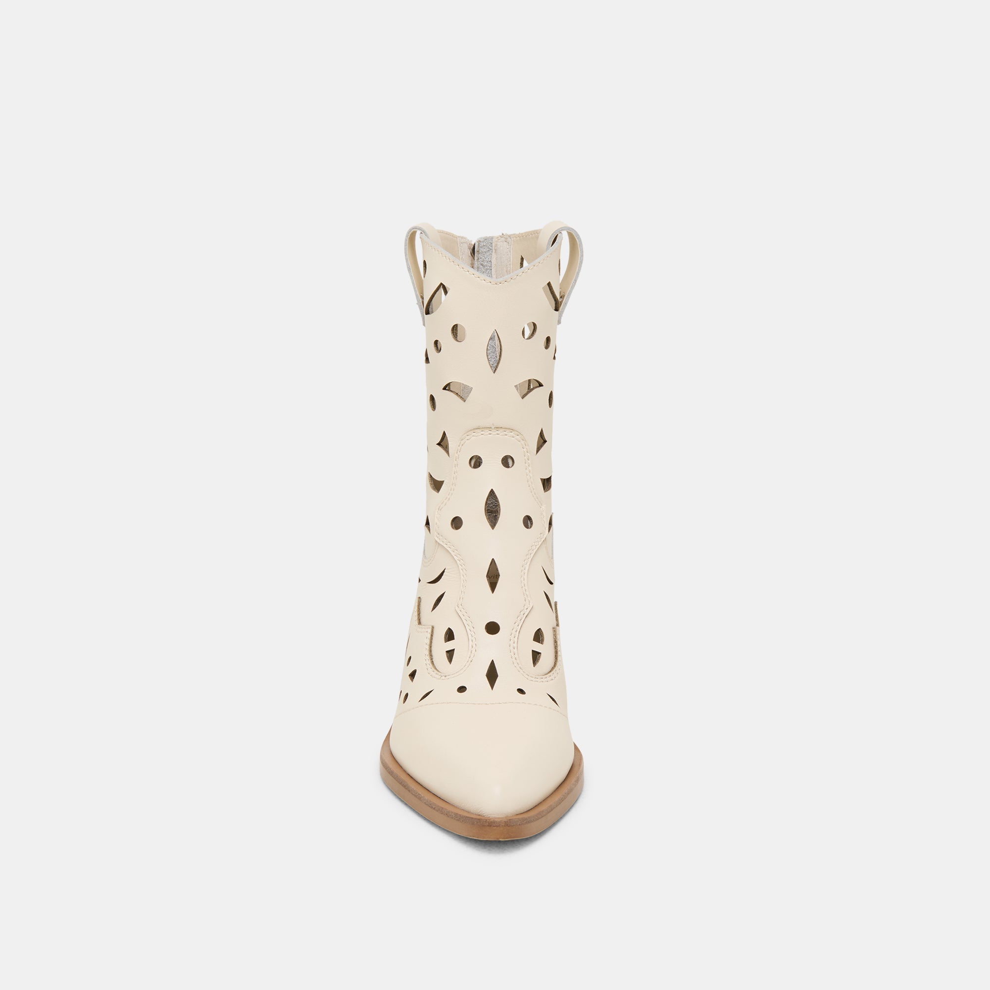 Zenobi Off White Leather Booties | Dolce Vita Women