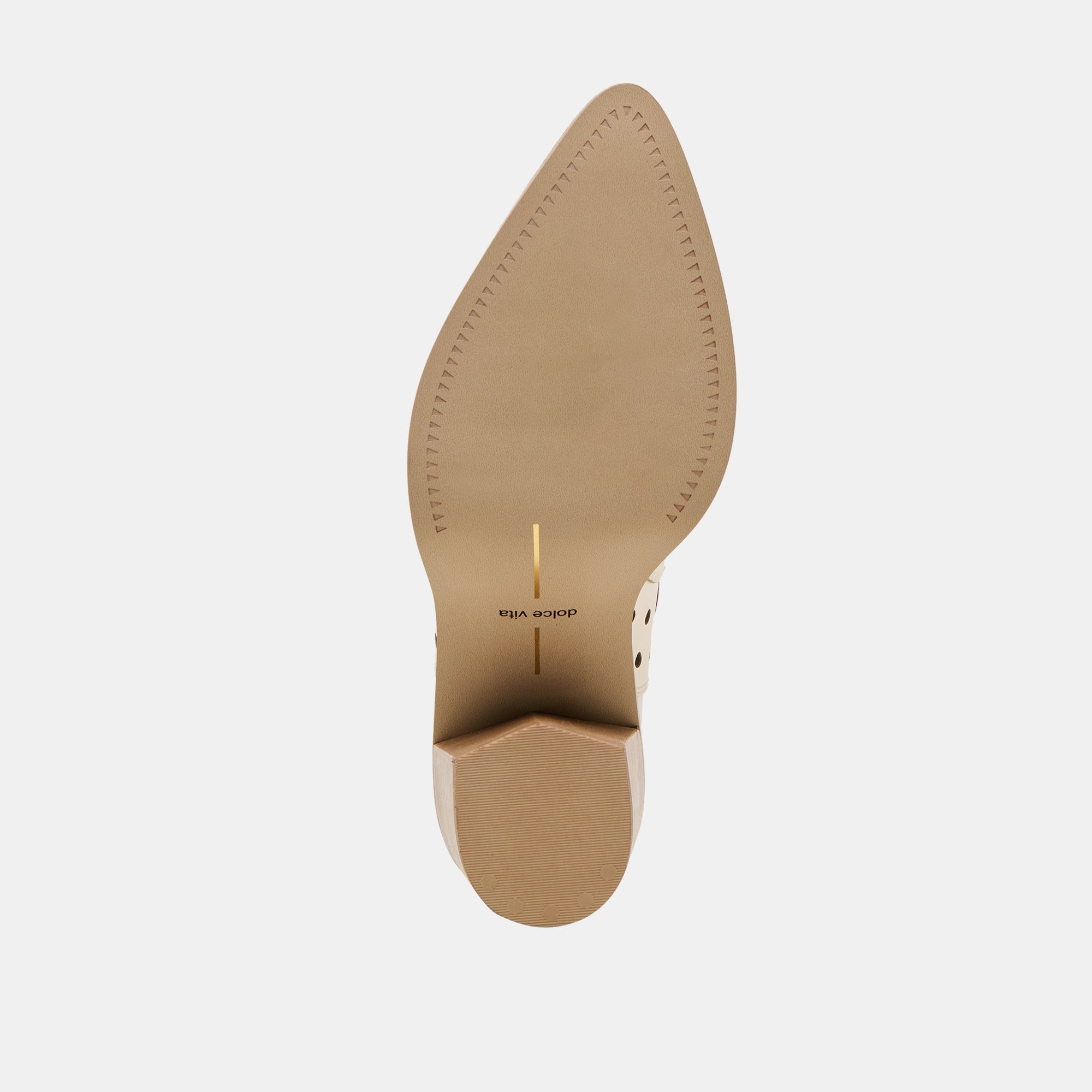 Zenobi Off White Leather Booties | Dolce Vita Women