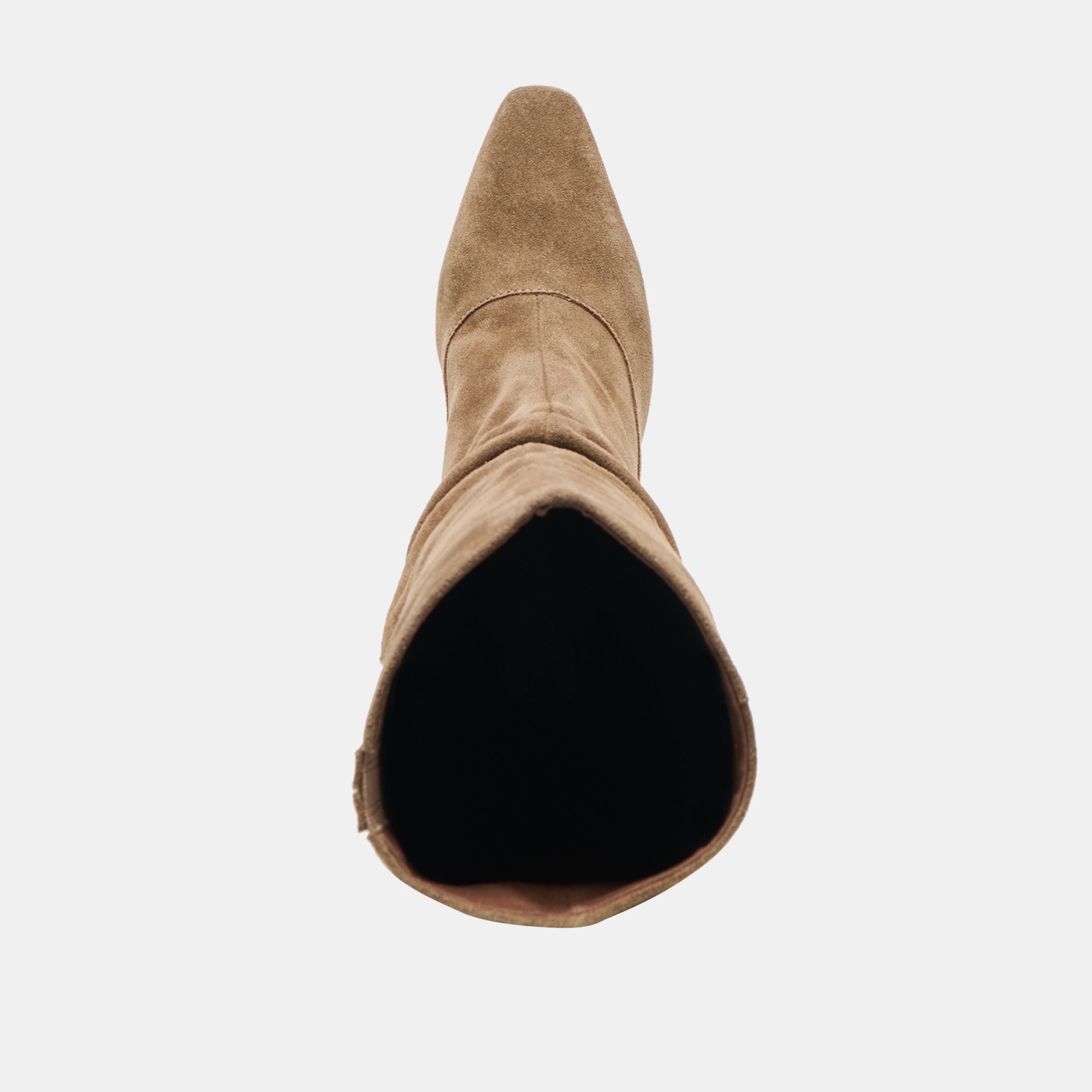 Lousa Olive Suede Wide Calf Boots | Women Dolce Vita