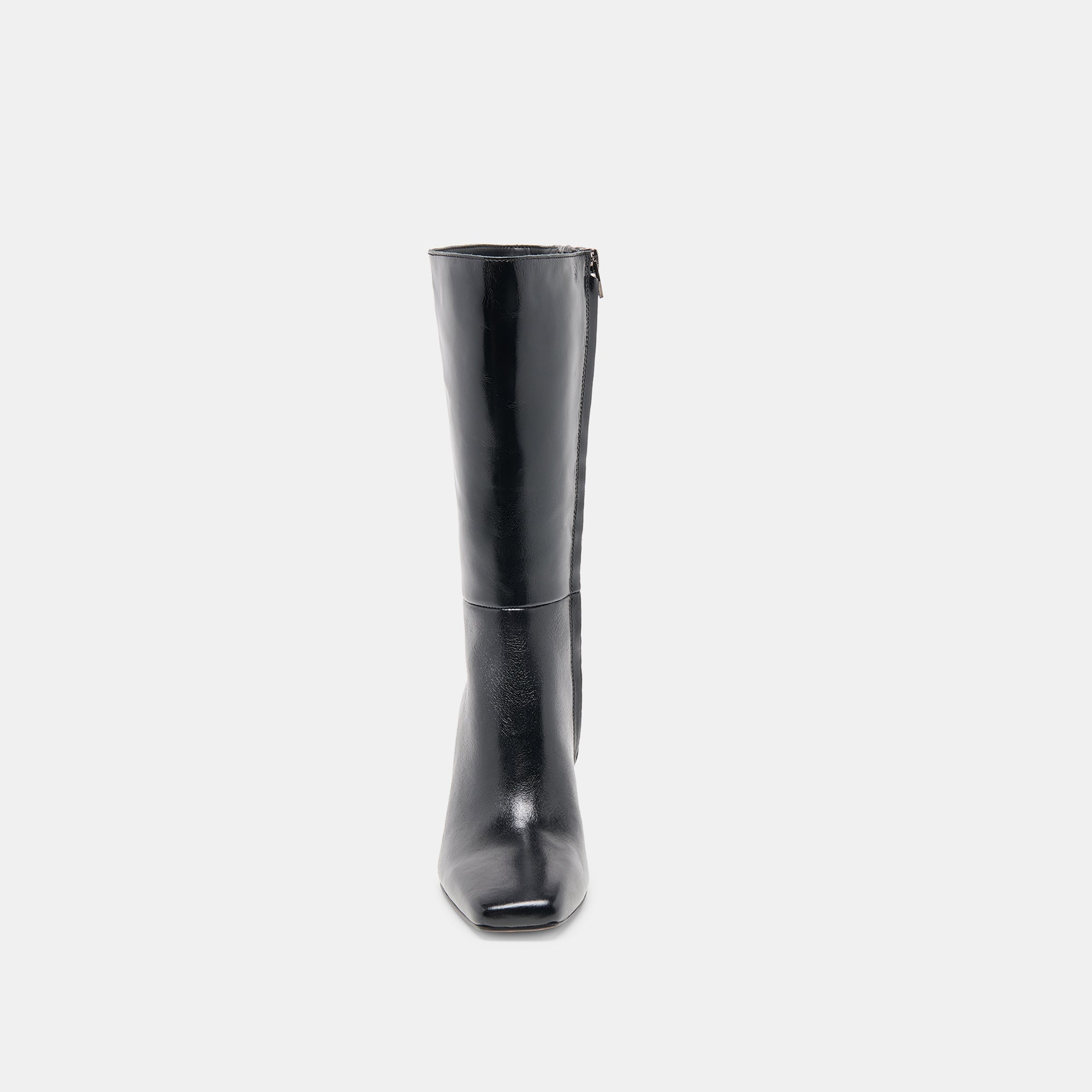 Riggs Wide Calf Black Leather Boots | Dolce Vita Women