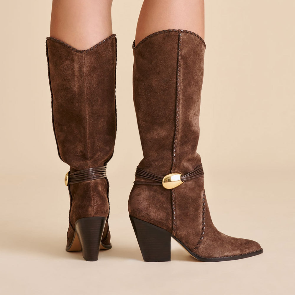 Jody Dk Brown Suede Boots | Dolce Vita Women