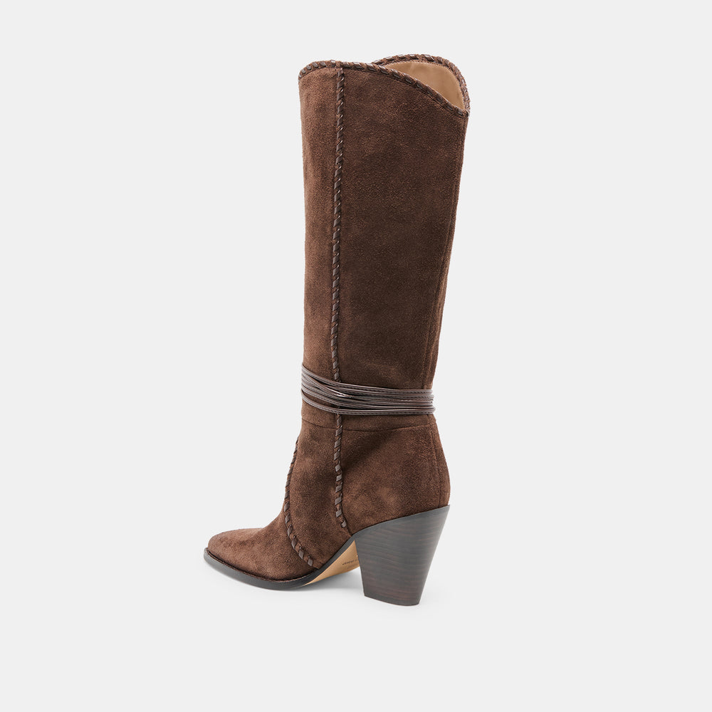 Jody Dk Brown Suede Boots | Dolce Vita Women