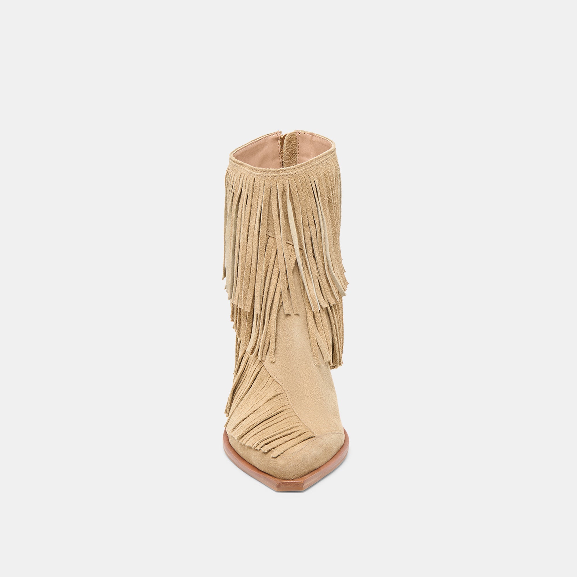 Torey Dk Taupe Suede Booties | Dolce Vita Women
