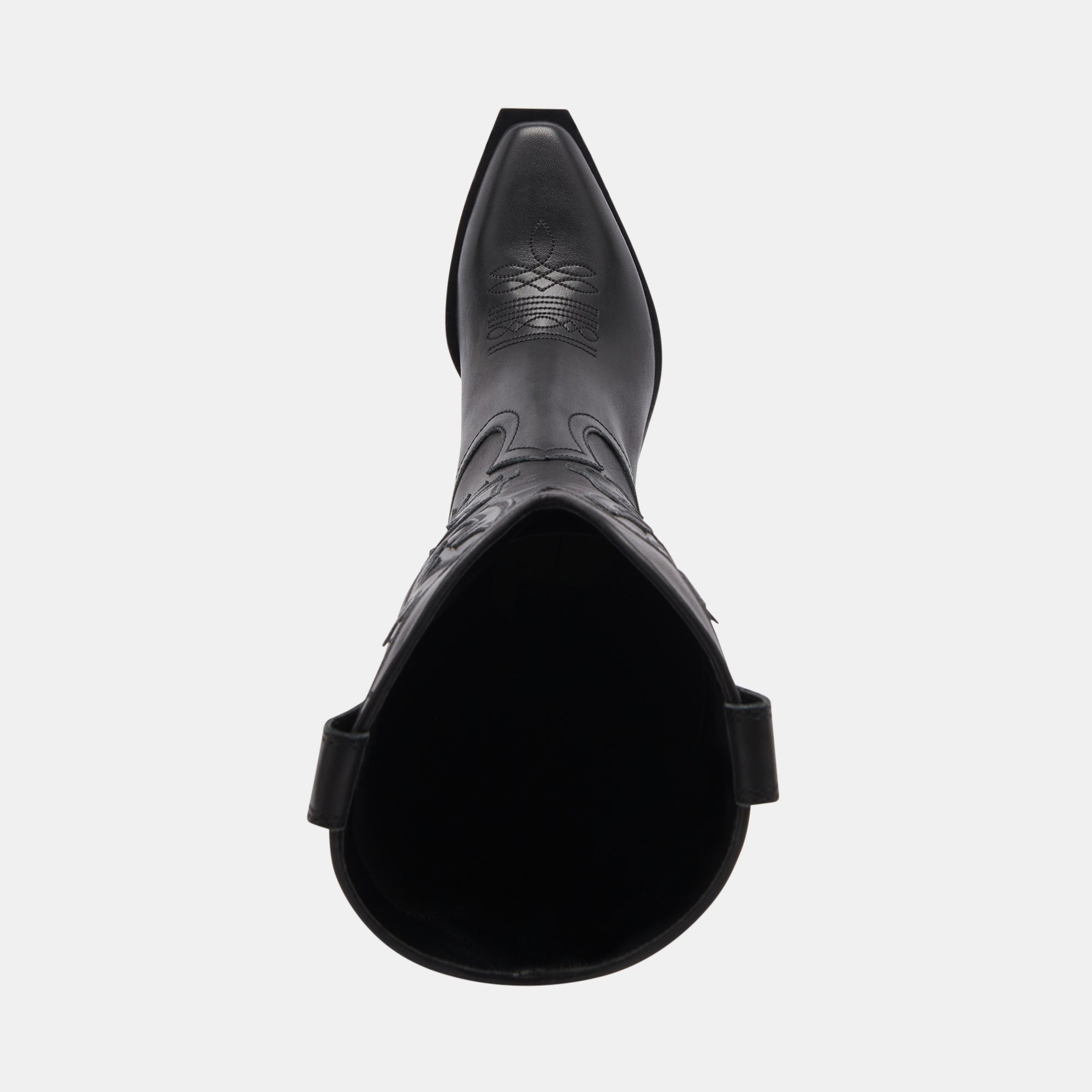 SAMSIN BOOTS BLACK LEATHER | Women Dolce Vita