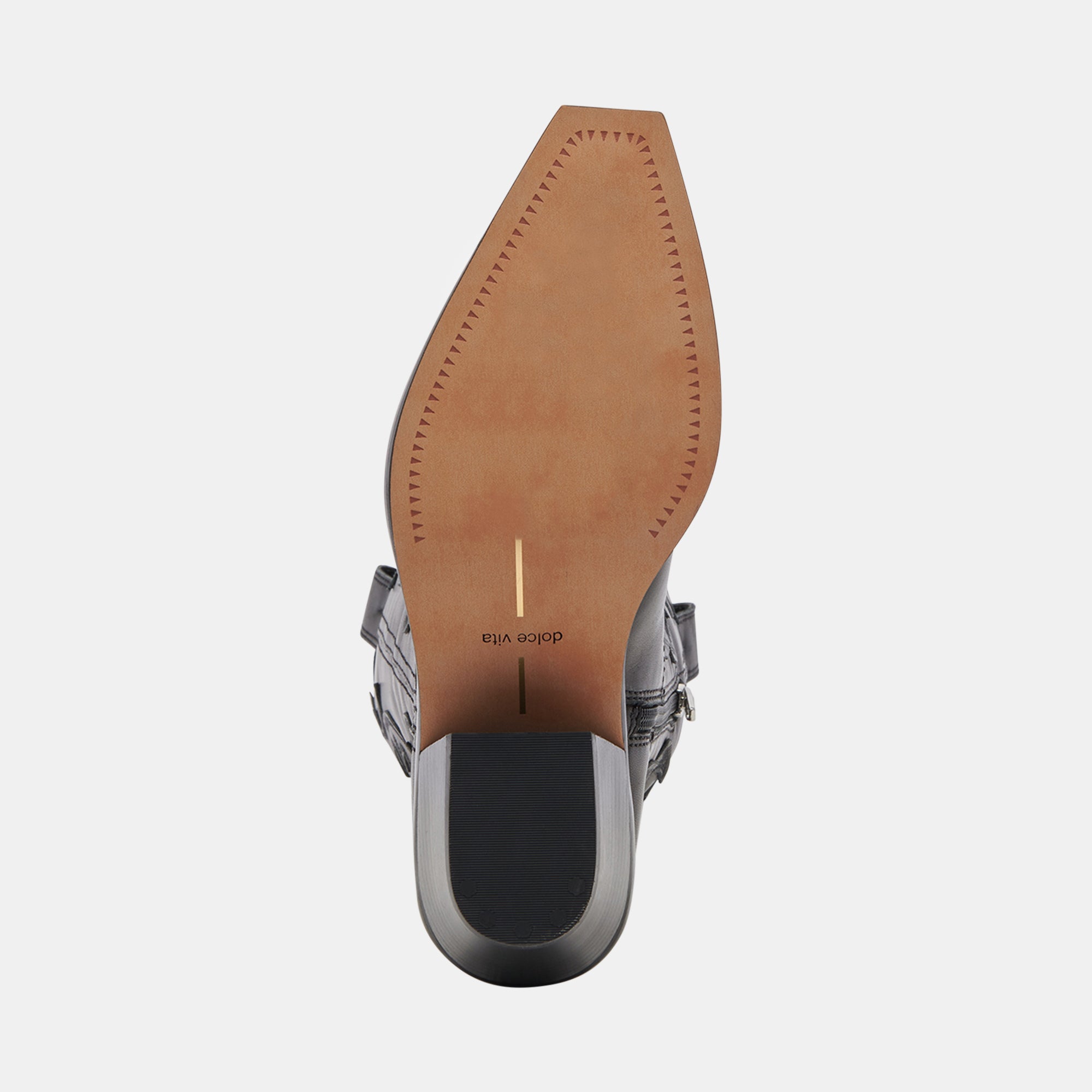 SAMSIN BOOTS BLACK LEATHER | Women Dolce Vita