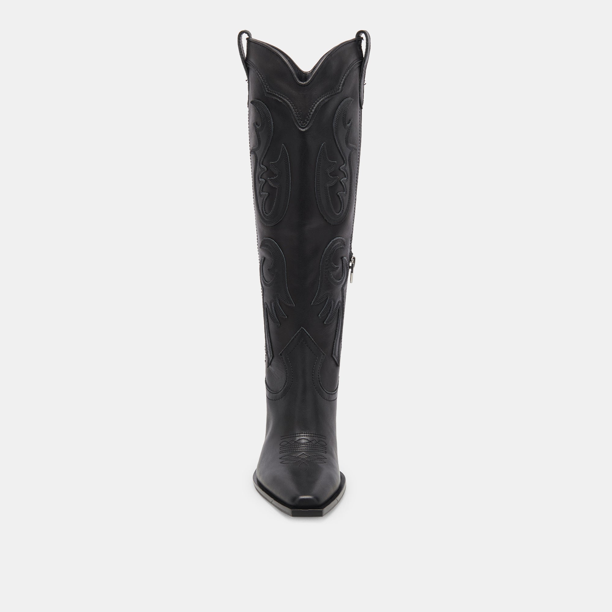 SAMSIN BOOTS BLACK LEATHER | Women Dolce Vita