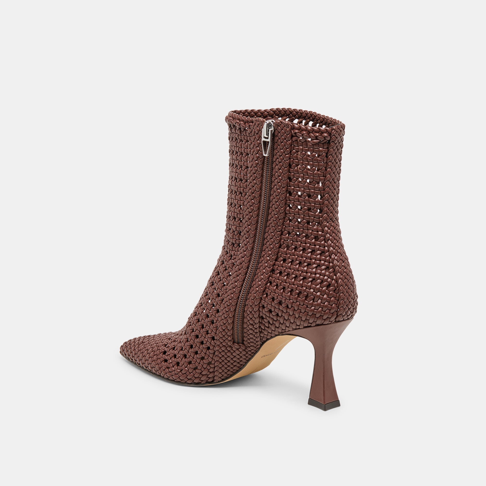 Embry Brown Woven Stella Booties | Dolce Vita Women