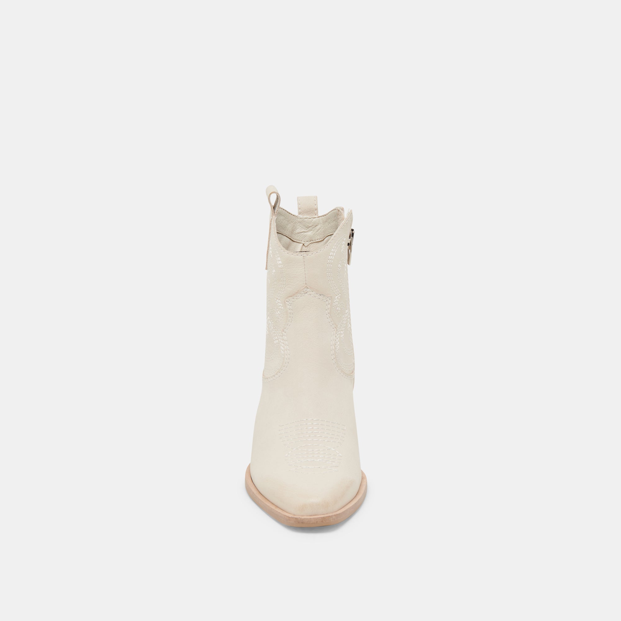 SHANIA BOOTIES IVORY NUBUCK | Dolce Vita Women