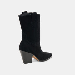 JESSEY BOOTS ONYX SUEDE | Women Dolce Vita