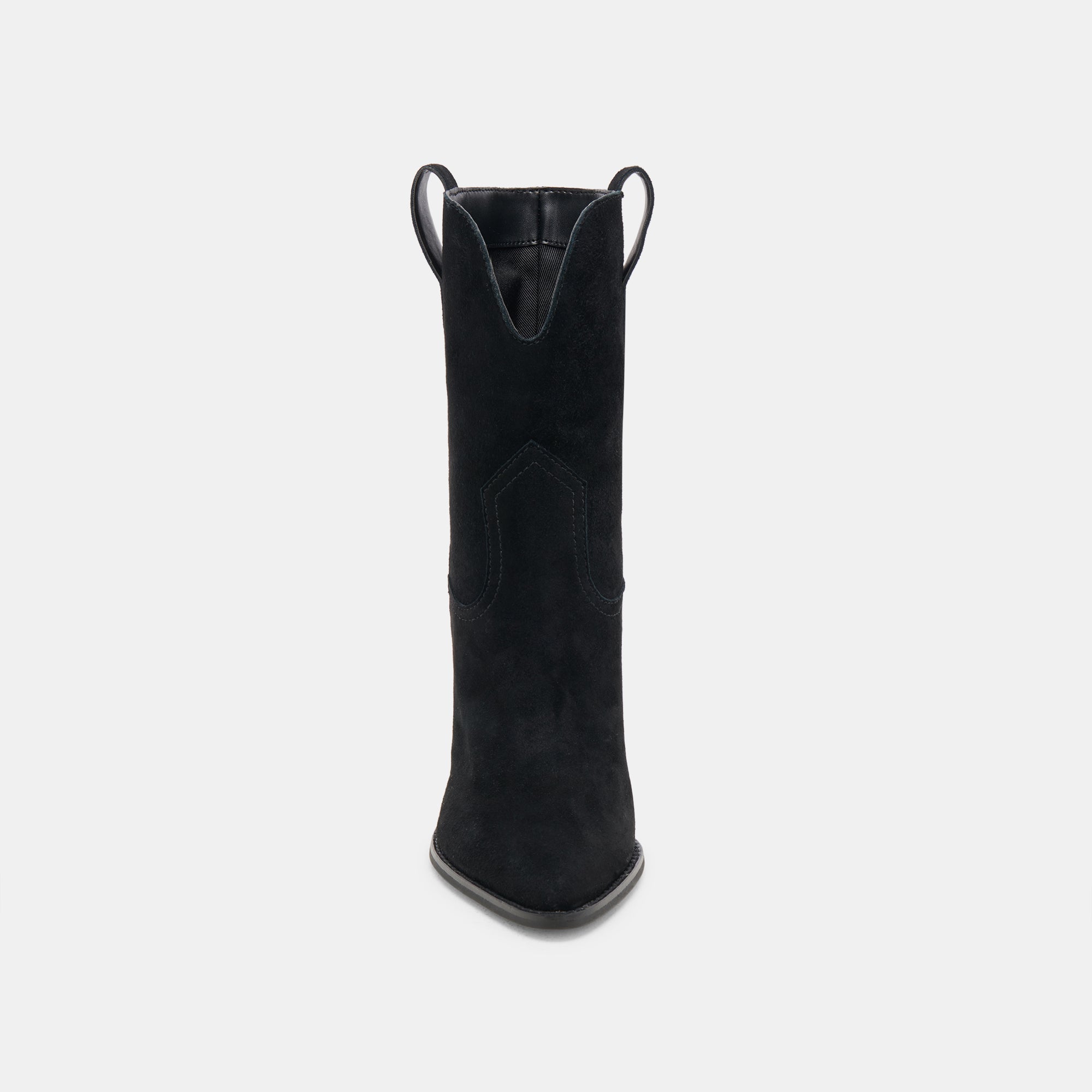 JESSEY BOOTS ONYX SUEDE | Women Dolce Vita