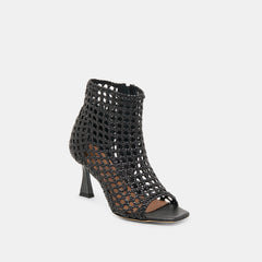 Quin Black Woven Leather Heels | Dolce Vita Women
