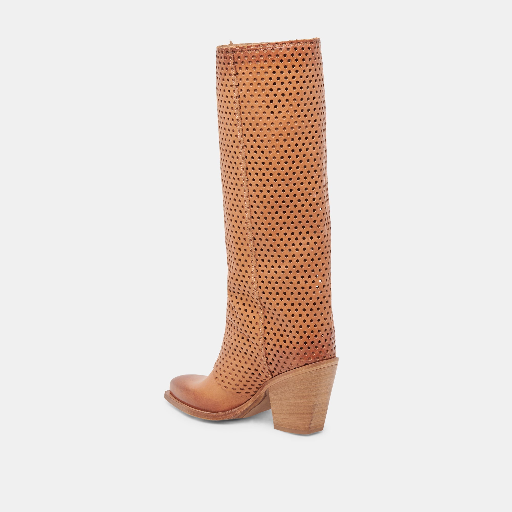 BOONE BOOTS COGNAC LEATHER | Women Dolce Vita