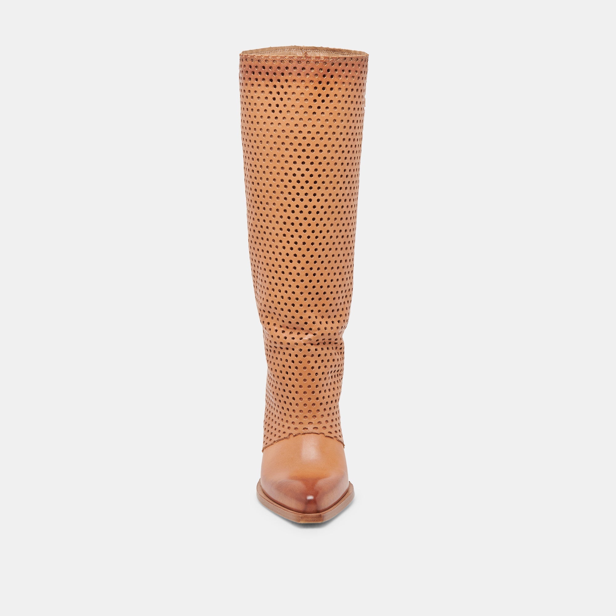 BOONE BOOTS COGNAC LEATHER | Women Dolce Vita