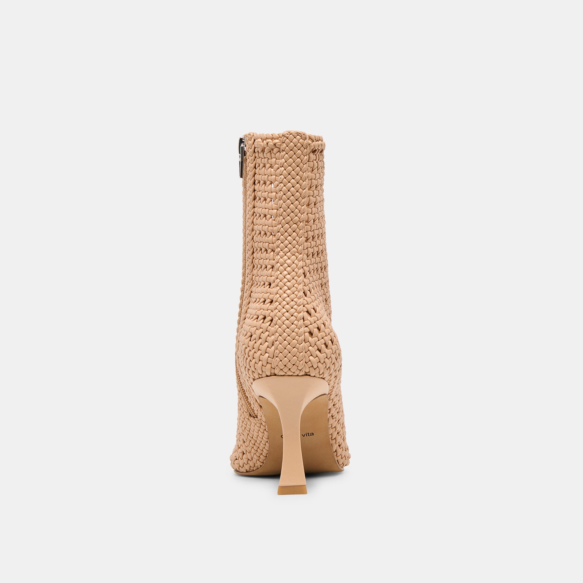 Embry Lt Tan Woven Stella Booties | Dolce Vita Women