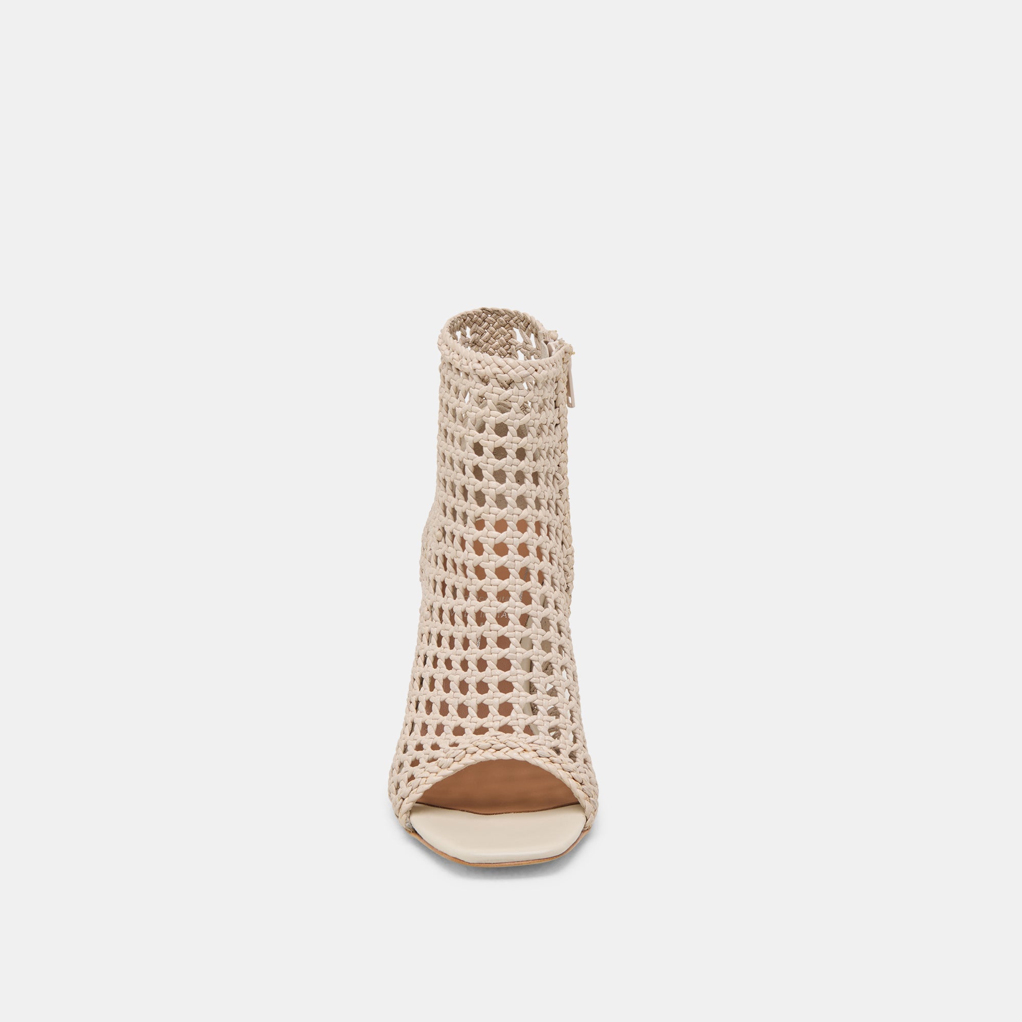 Quin Bone Woven Leather Heels | Women Dolce Vita
