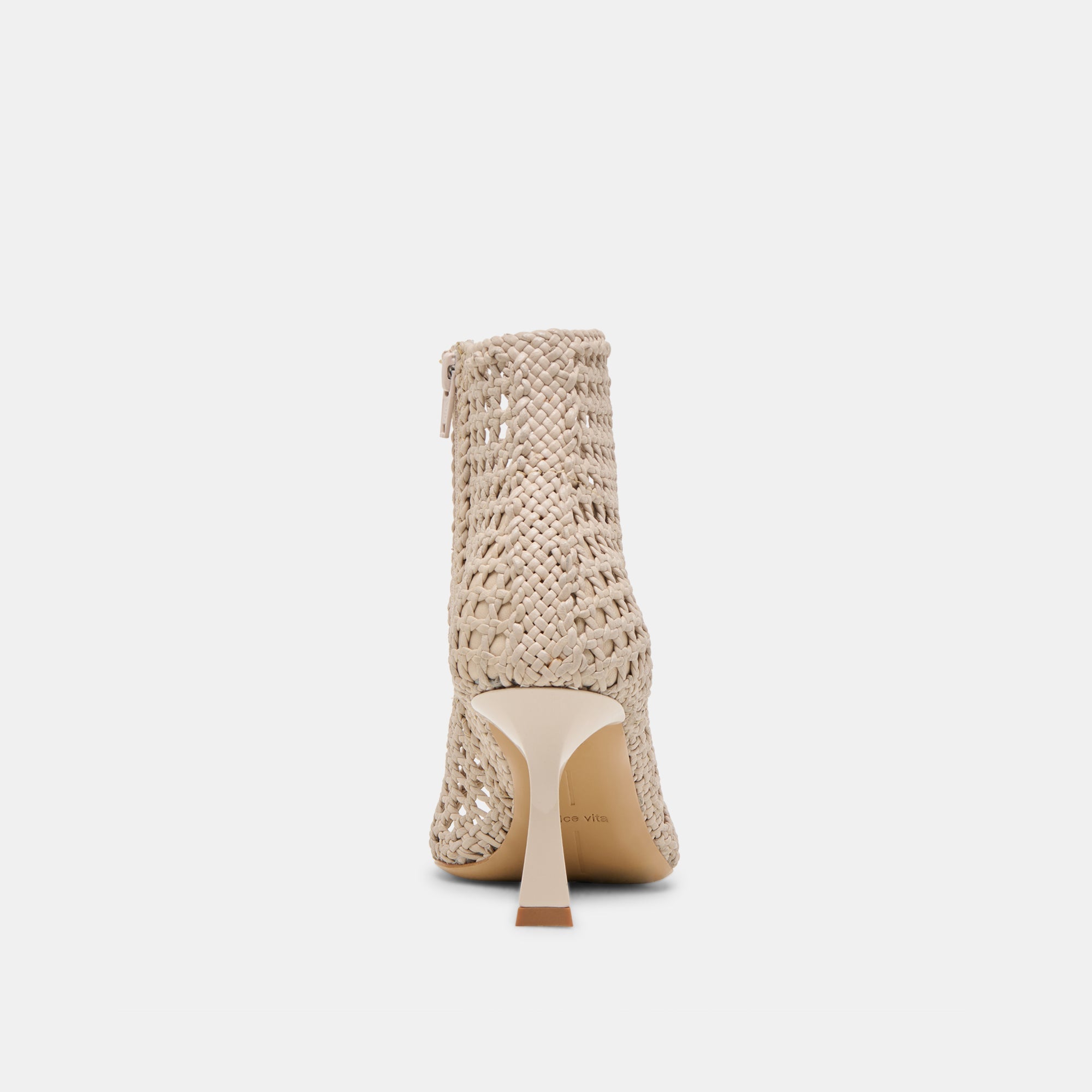 Quin Bone Woven Leather Heels | Women Dolce Vita
