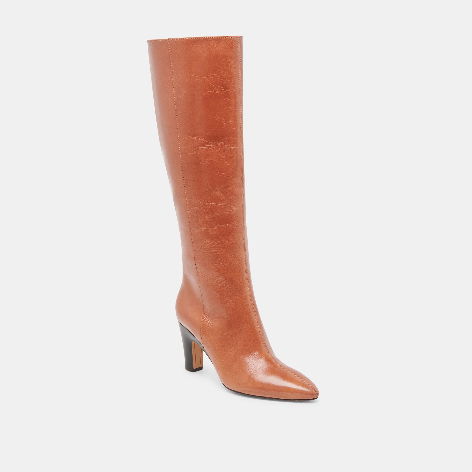 NELAS BOOTS COGNAC LEATHER | Dolce Vita Women