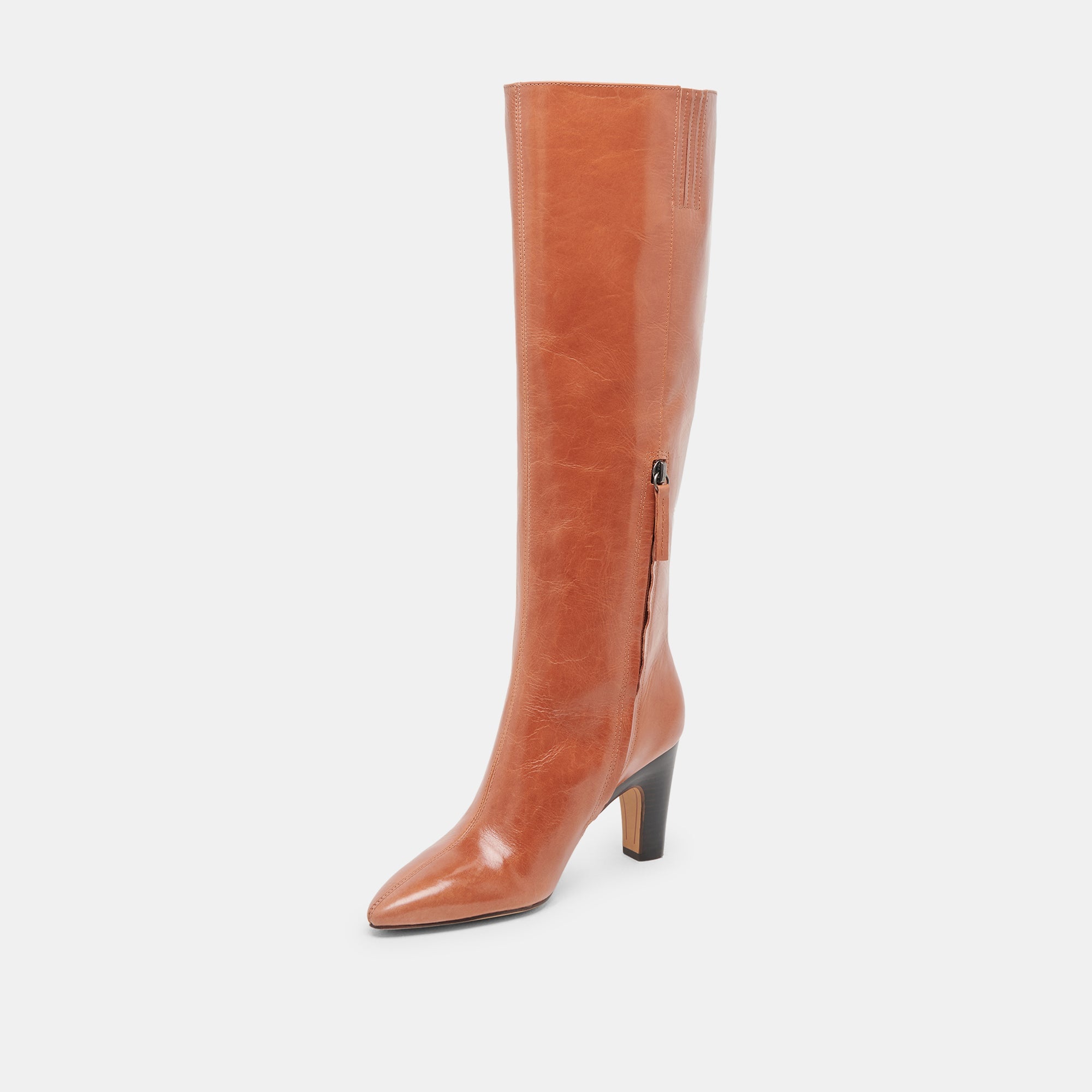 NELAS BOOTS COGNAC LEATHER | Dolce Vita Women