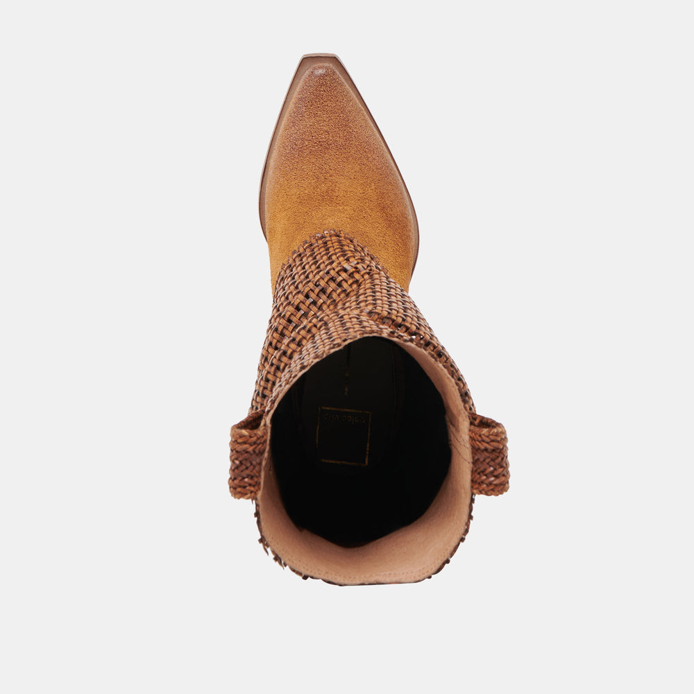 MAVRIK BOOTS CHESTNUT SUEDE | Women Dolce Vita