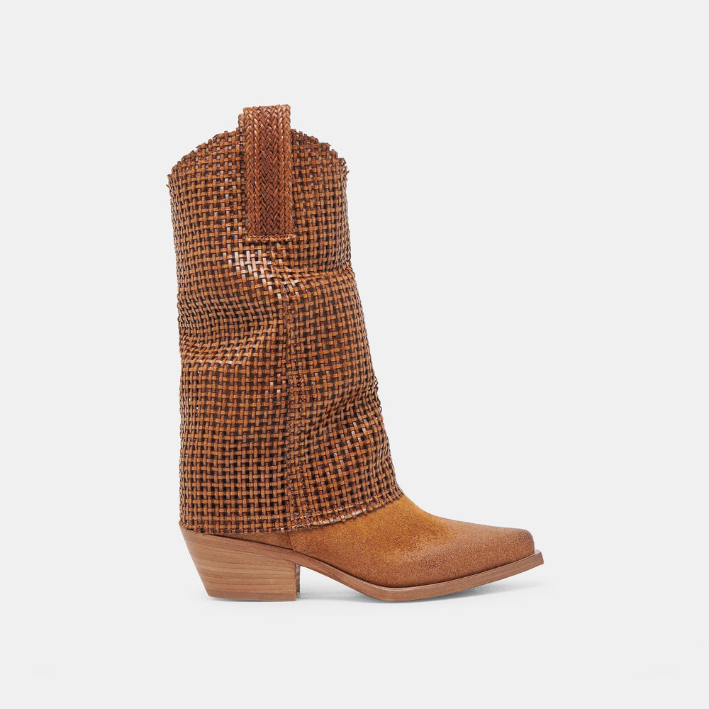 MAVRIK BOOTS CHESTNUT SUEDE | Women Dolce Vita
