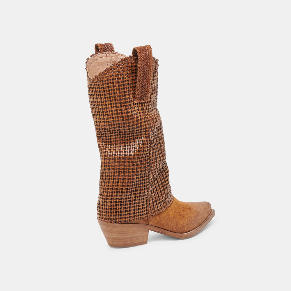 MAVRIK BOOTS CHESTNUT SUEDE | Women Dolce Vita