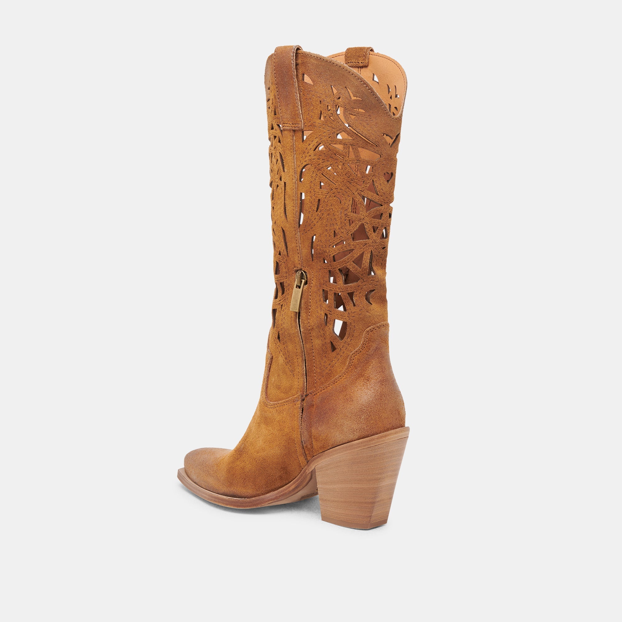 WAYLAN BOOTS CHESTNUT SUEDE | Dolce Vita Women