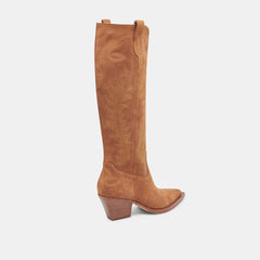 RYATT BOOTS PECAN SUEDE | Women Dolce Vita