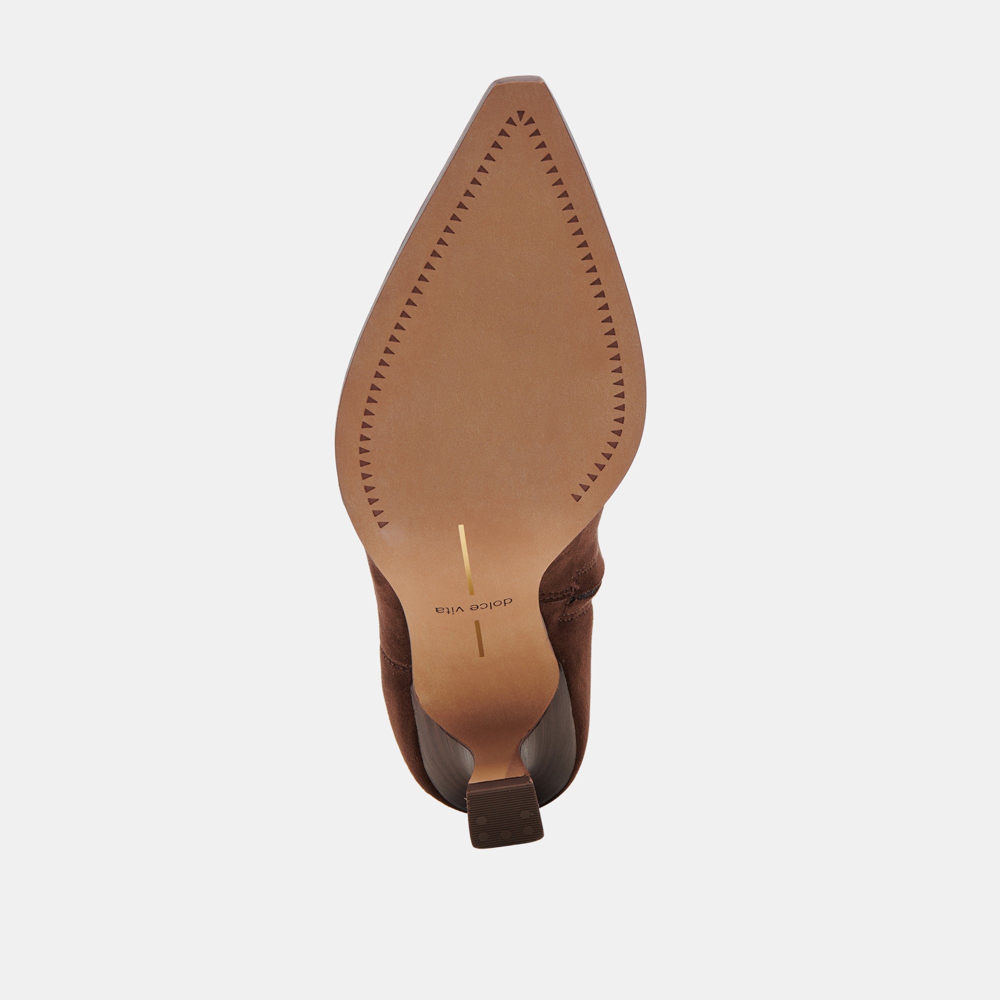 ARYA WIDE CALF BOOTS DK BROWN STELLA SUEDE | Dolce Vita Women