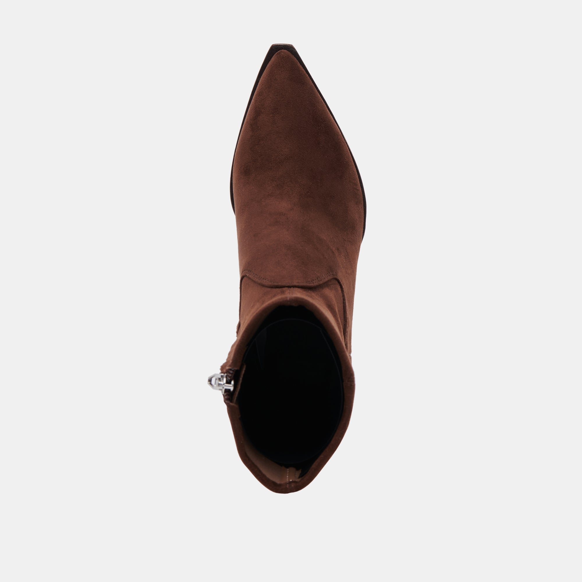 ARYA WIDE CALF BOOTS DK BROWN STELLA SUEDE | Dolce Vita Women