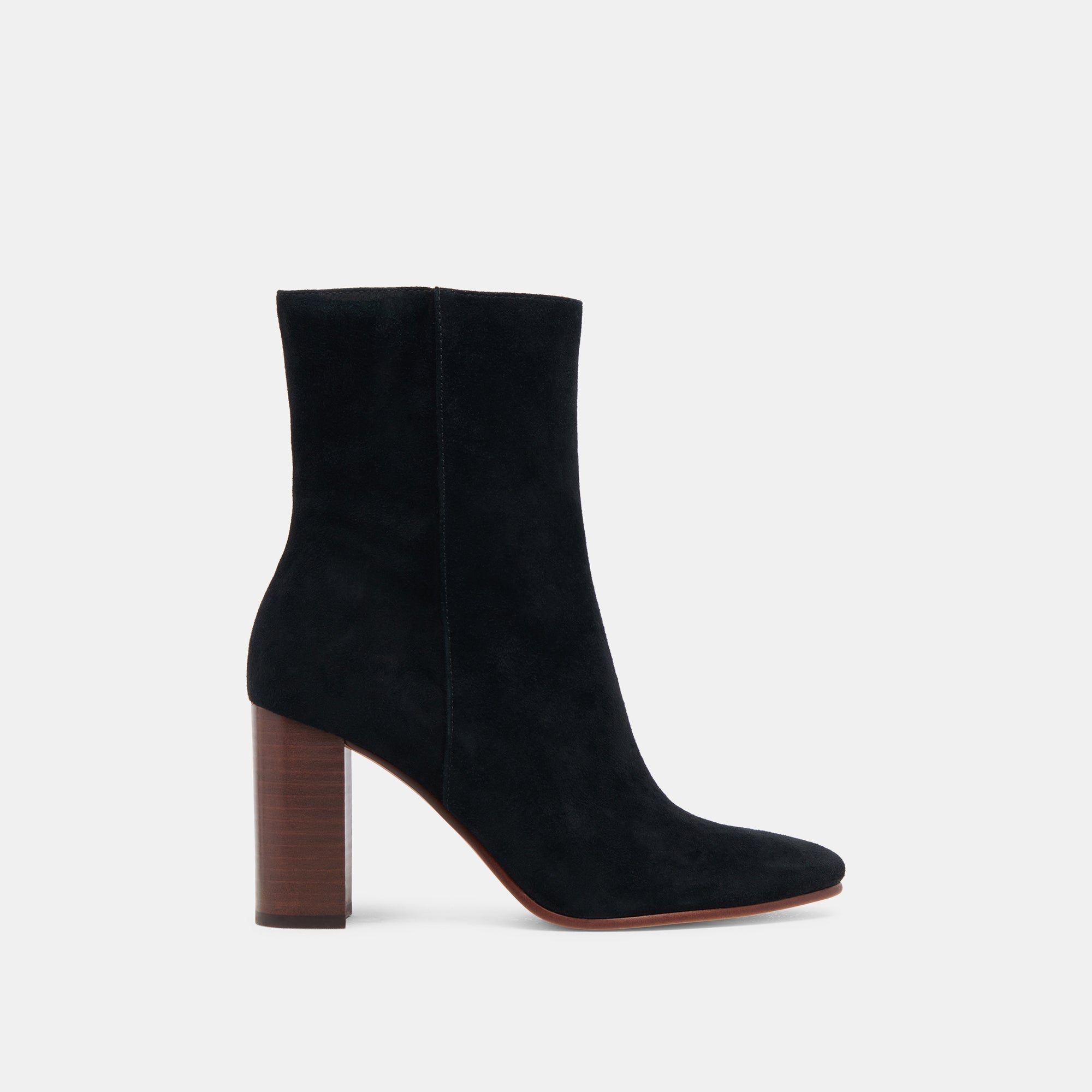 SUZY BOOTIES ONYX SUEDE | Women Dolce Vita