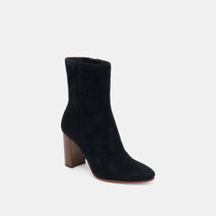 SUZY BOOTIES ONYX SUEDE | Women Dolce Vita