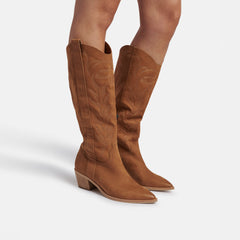 SOLEI Boots Whiskey Nubuck | Women Dolce Vita