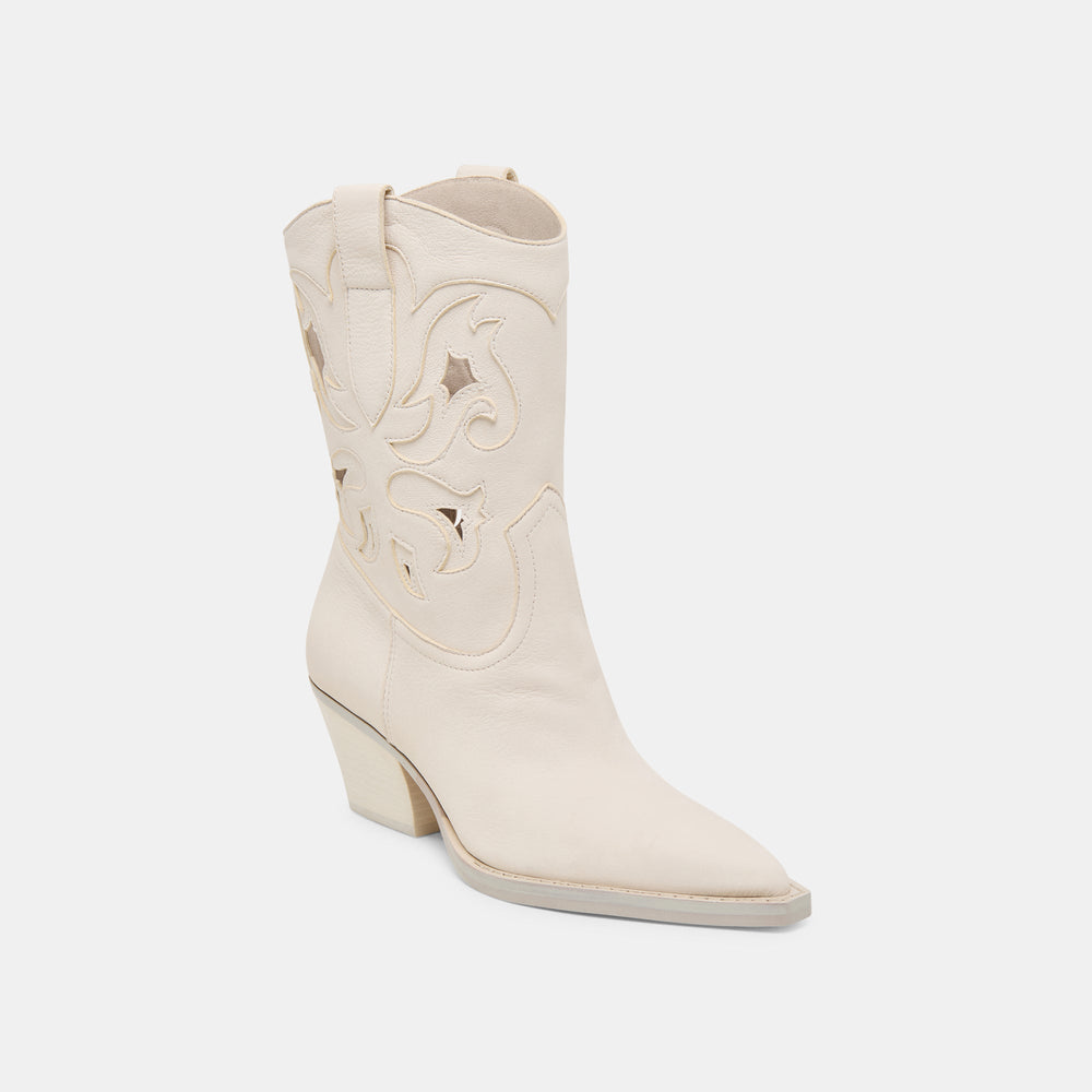 RAVENA BOOTS OFF WHITE NUBUCK | Dolce Vita Women