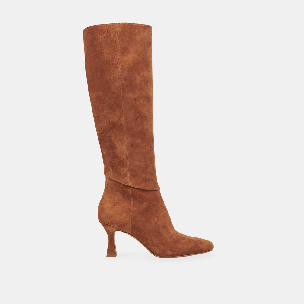 GYRA BOOTS BROWN SUEDE | Dolce Vita Women