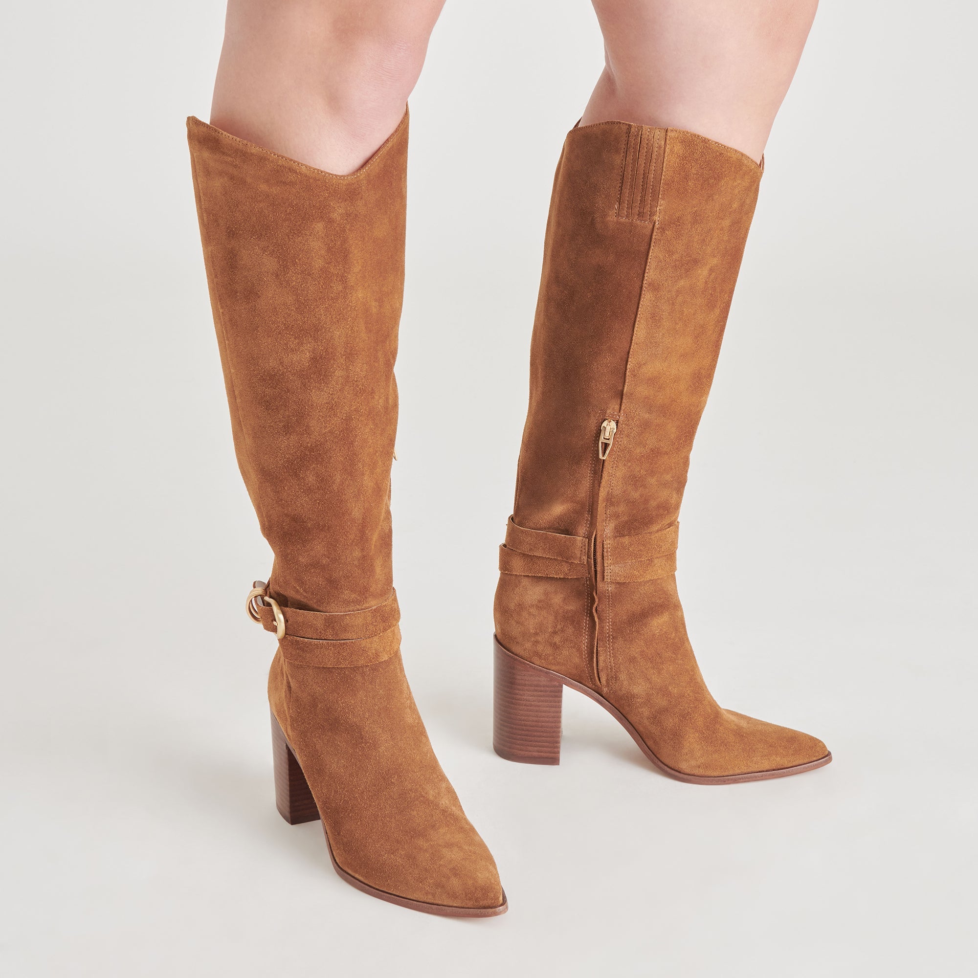 TYRONE BOOTS BROWN SUEDE | Dolce Vita Women