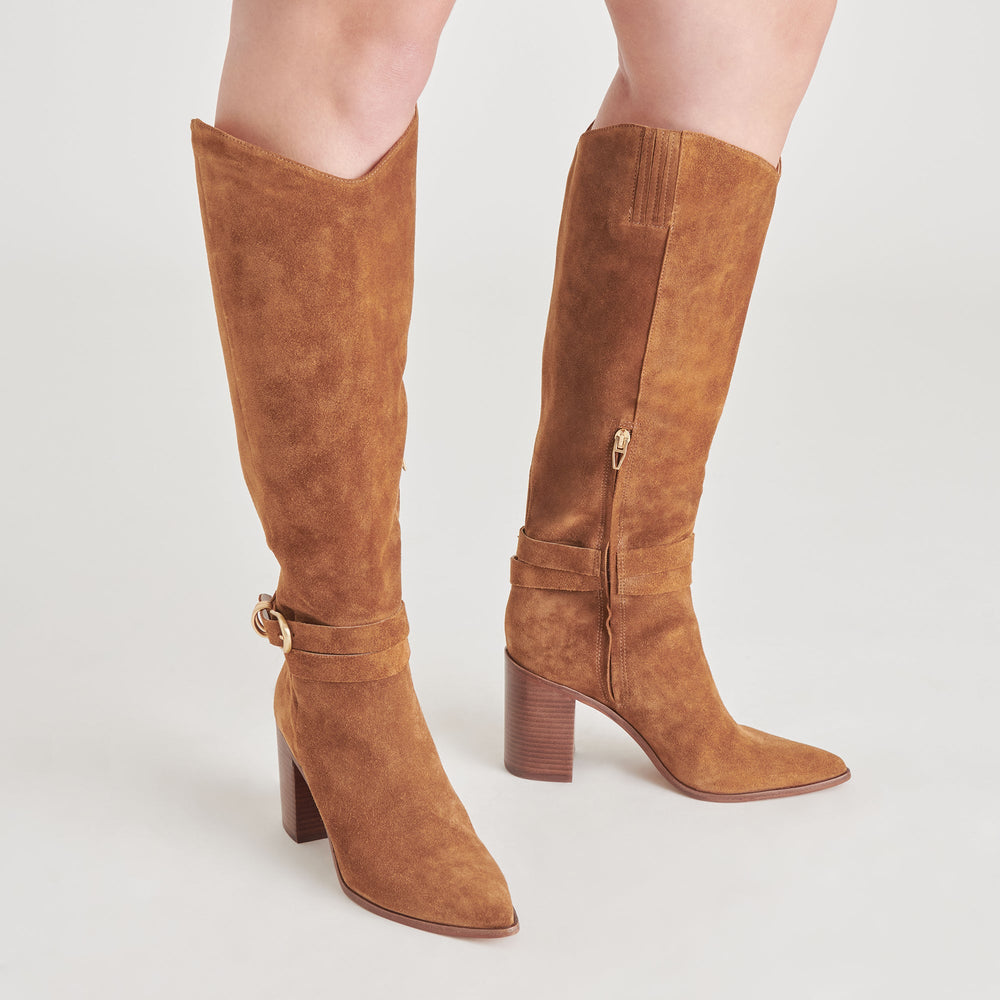 TYRONE BOOTS BROWN SUEDE | Dolce Vita Women