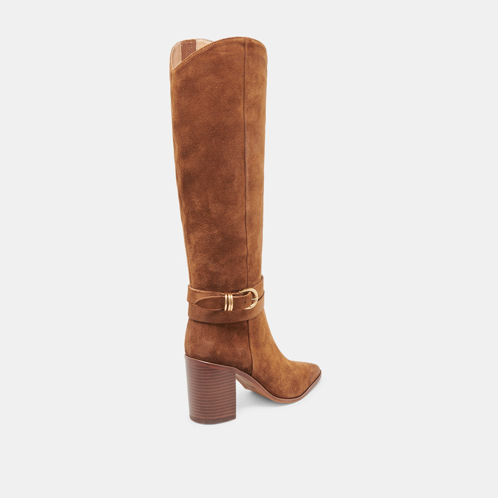 TYRONE BOOTS BROWN SUEDE | Dolce Vita Women
