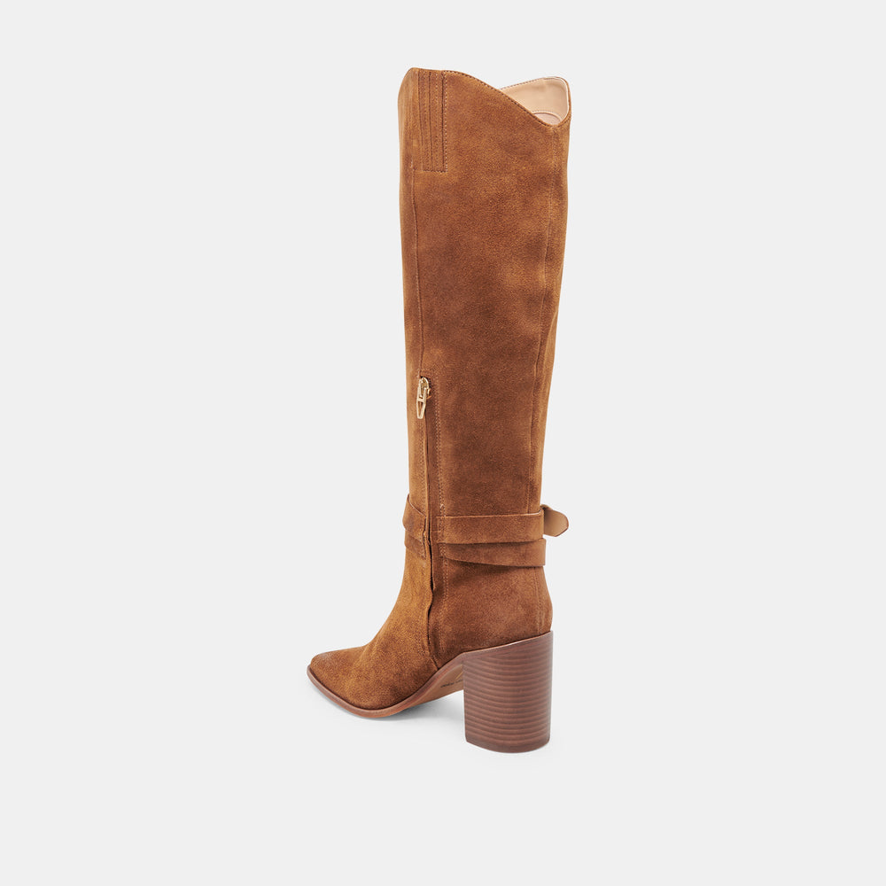TYRONE BOOTS BROWN SUEDE | Dolce Vita Women