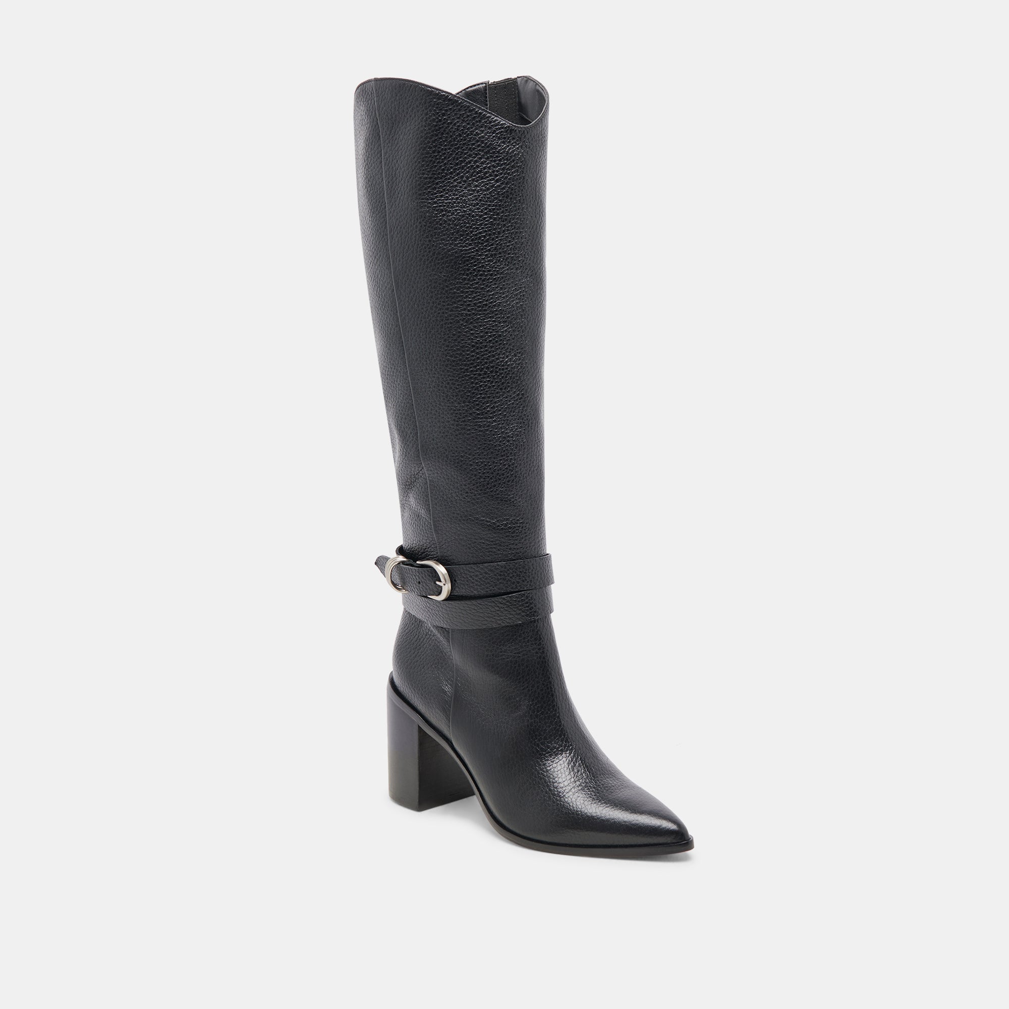 TYRONE BOOTS BLACK LEATHER | Dolce Vita Women