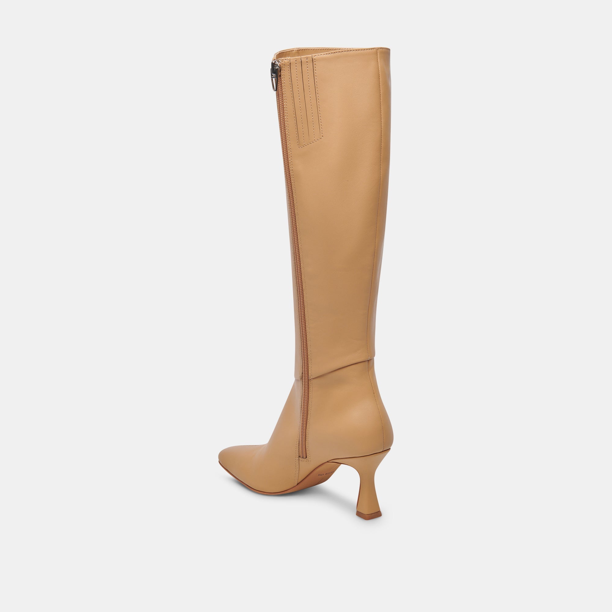 GYRA BOOTS TAN LEATHER | Women Dolce Vita