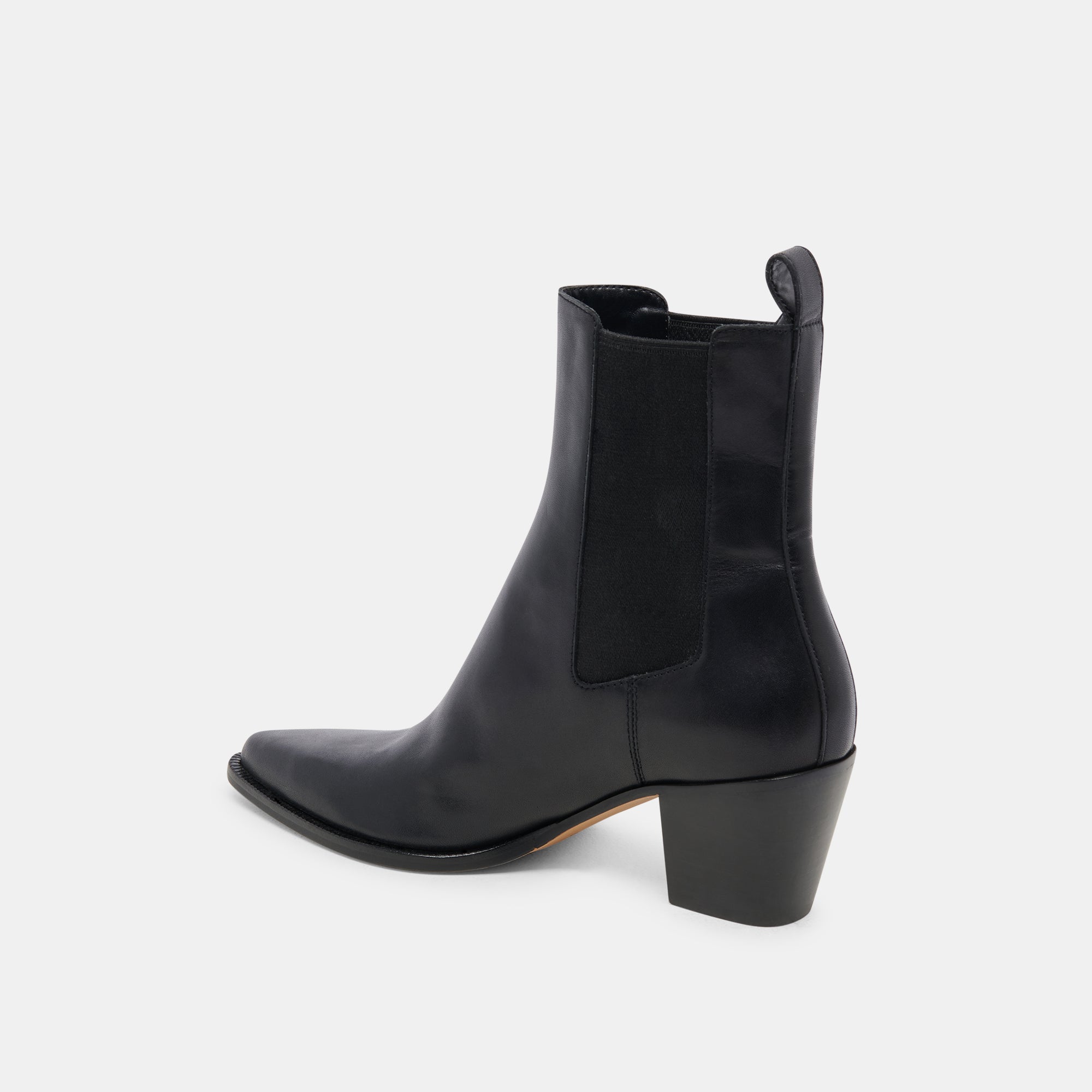 Shadie H2O Waterproof Black Leather Booties | Dolce Vita Women